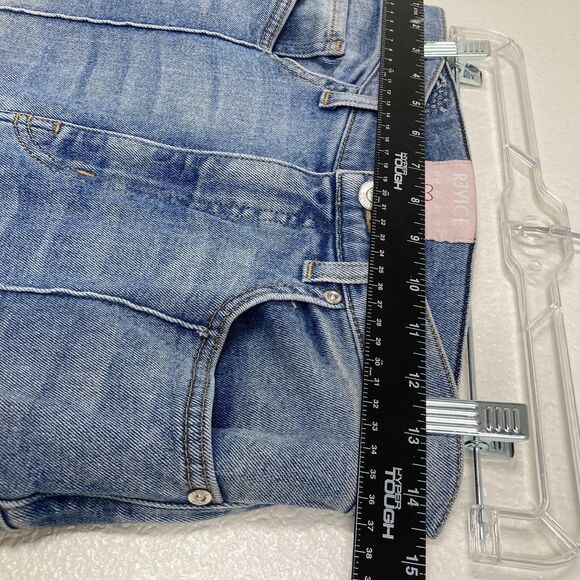 Revice Jeans Womens 30 Blue High Rise Flare Star Back Panel Seamed Stretch Denim - Picture 10 of 16